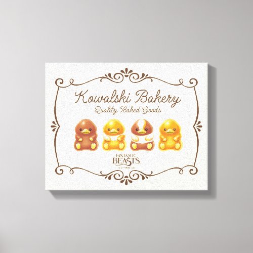 Kowalski Bakery _ Baby Nifflers Canvas Print