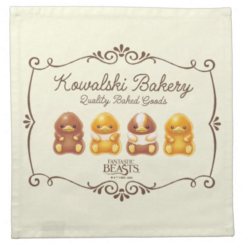 Kowalski Bakery _ Baby Nifflers Cloth Napkin