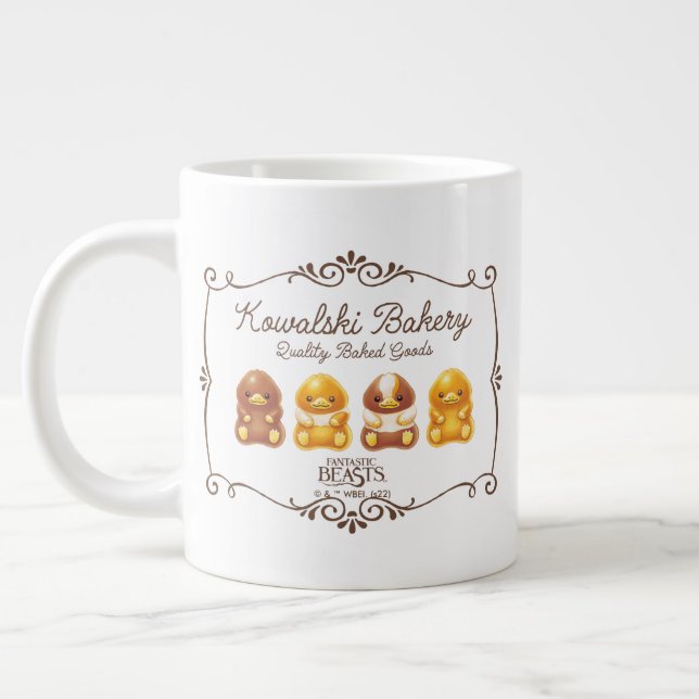 Kowalski Bakery - Baby Nifflers Giant Coffee Mug (Left)