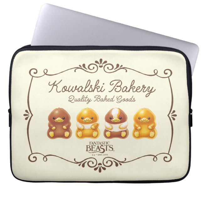 Kowalski Bakery - Baby Nifflers Laptop Sleeve (Front)