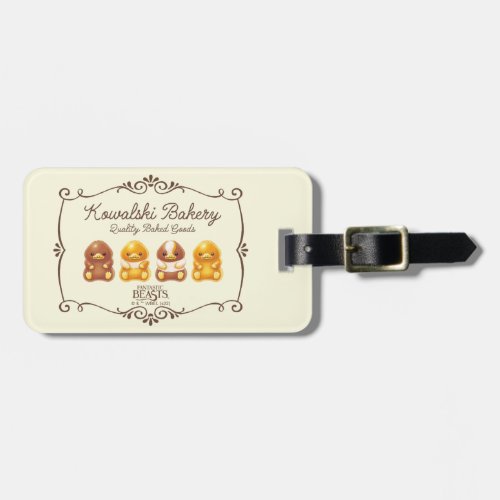 Kowalski Bakery _ Baby Nifflers Luggage Tag