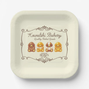 Kowalski Bakery - Baby Nifflers Paper Plates