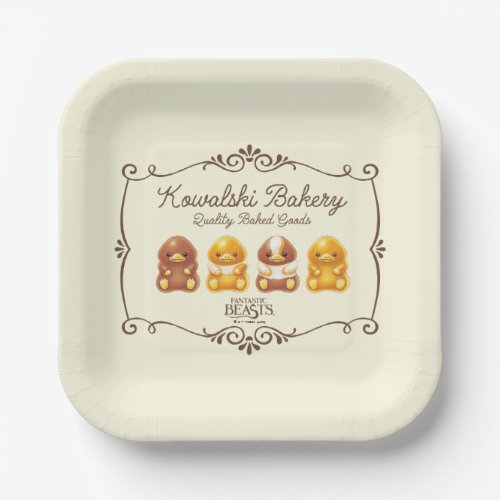 Kowalski Bakery _ Baby Nifflers Paper Plates
