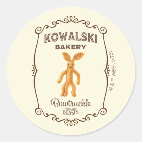 Kowalski Bakery _ Bowtruckle Classic Round Sticker