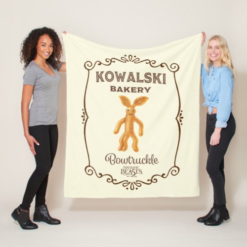 Kowalski Bakery _ Bowtruckle Fleece Blanket