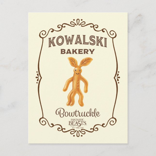 Kowalski Bakery - Bowtruckle Postcard (Front)