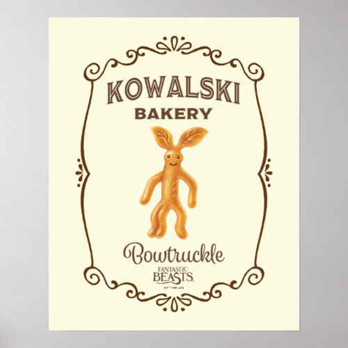 Kowalski Bakery _ Bowtruckle Poster