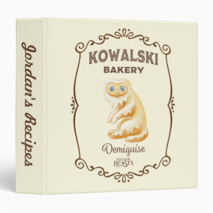 Kowalski Bakery - Demiguise 3 Ring Binder