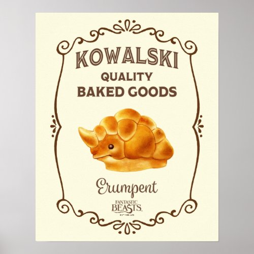 Kowalski Bakery _ Erumpent Poster