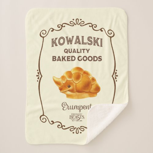 Kowalski Bakery _ Erumpent Sherpa Blanket