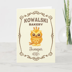 Kowalski Bakery Fwooper Card