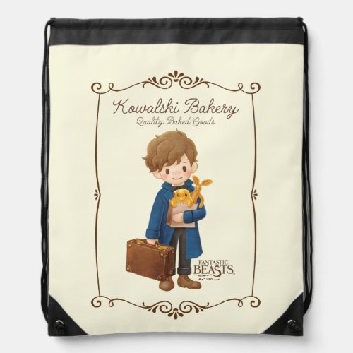 Kowalski Bakery _ Newt Scamander Drawstring Bag