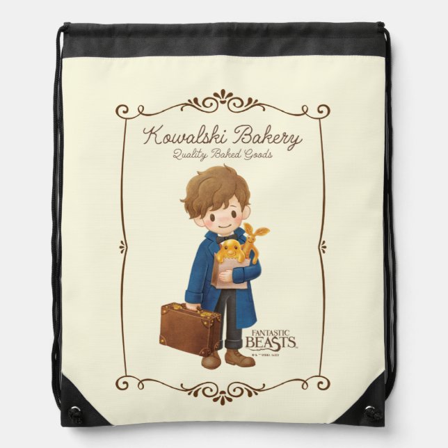 Kowalski Bakery - Newt Scamander Drawstring Bag (Front)