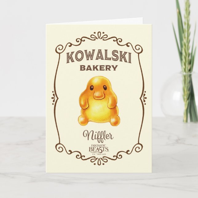 Kowalski Bakery - Niffler Card (Front)