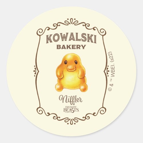 Kowalski Bakery _ Niffler Classic Round Sticker
