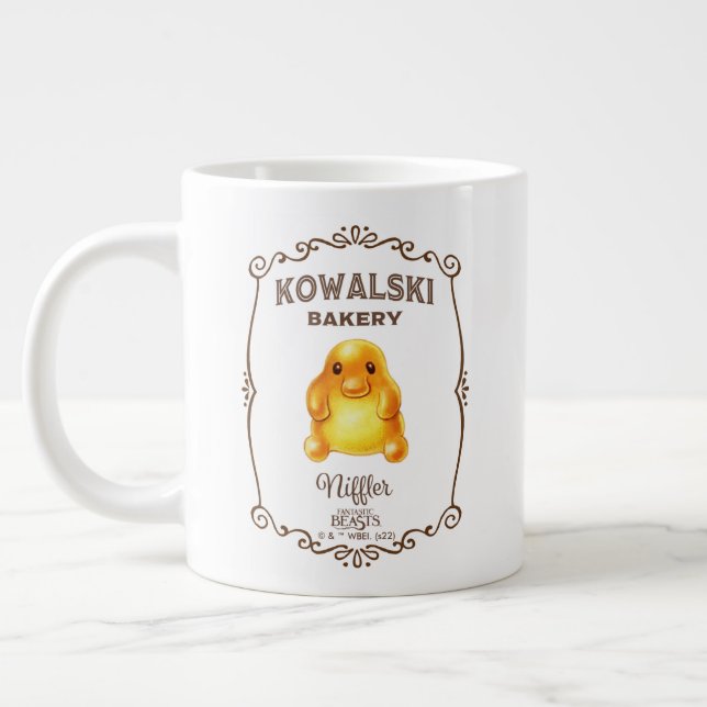Kowalski Bakery - Niffler Giant Coffee Mug (Left)