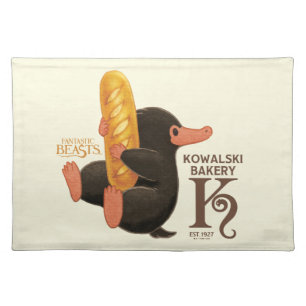 Kowalski Bakery - Niffler With Bread Cloth Placemat