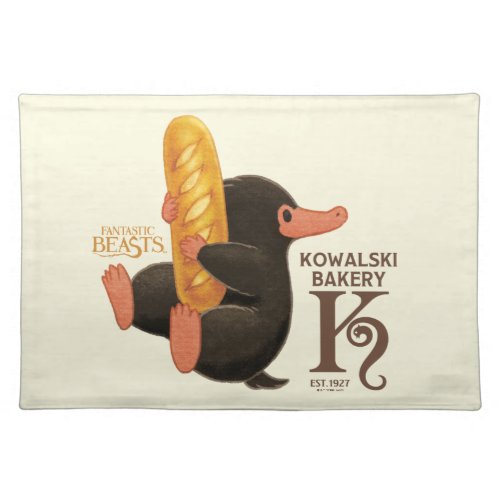 Kowalski Bakery _ Niffler With Bread Cloth Placemat