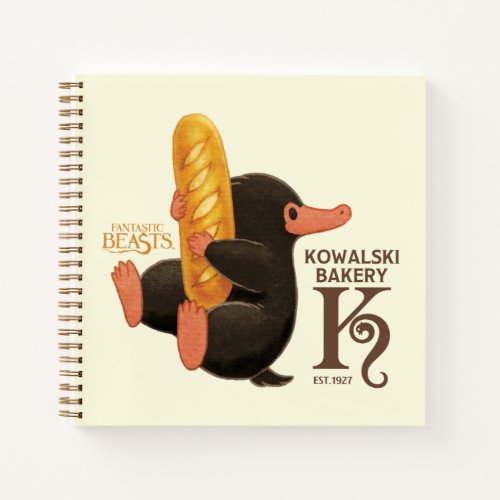 Kowalski Bakery _ Niffler With Bread Notebook