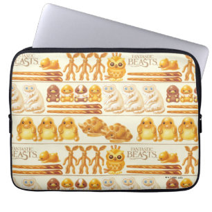 Kowalski Bakery Rows of Treats Pattern Laptop Sleeve