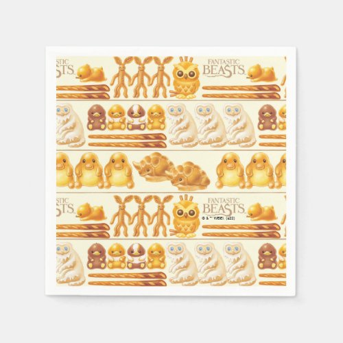 Kowalski Bakery Rows of Treats Pattern Napkins