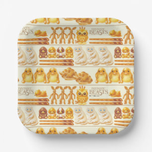 Kowalski Bakery Rows of Treats Pattern Paper Plates