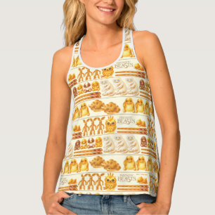 Kowalski Bakery Rows of Treats Pattern Tank Top