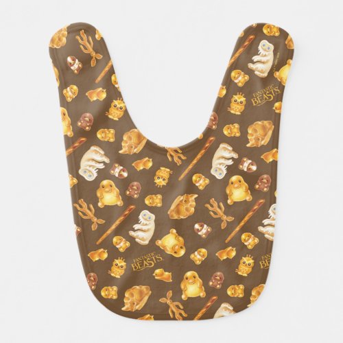 Kowalski Bakery Toss Pattern Baby Bib