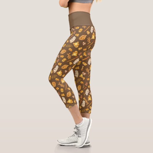 Kowalski Bakery Toss Pattern Capri Leggings