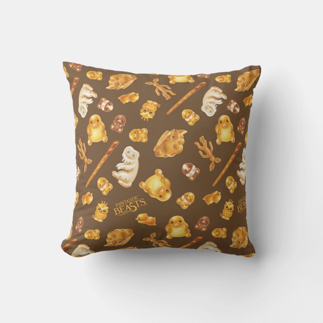 Kowalski Bakery Toss Pattern Throw Pillow (Front)
