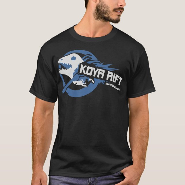 Koya Rift (G2)(dark) Blue T-Shirt (Front)