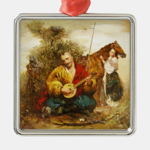Kozak Cossack Mamai Christmas Ornament