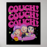 Kp Demon Hunters Halloween Couch! Couch! Couch! St Poster