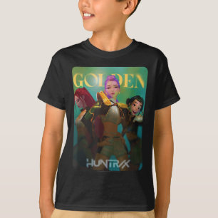 Kp Demon Hunters Halloween Huntrix Golden Photocar T-Shirt