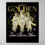 Kp Demon Hunters Halloween Huntrix Golden Trio Ste Poster