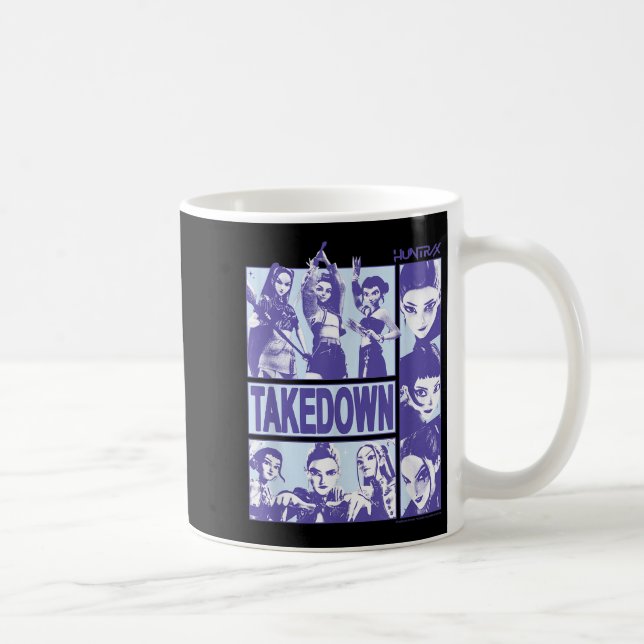 Kp Demon Hunters Halloween Huntrix Takedown Panel  Coffee Mug (Right)