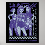 Kp Demon Hunters Halloween Huntrix The World Tour  Poster