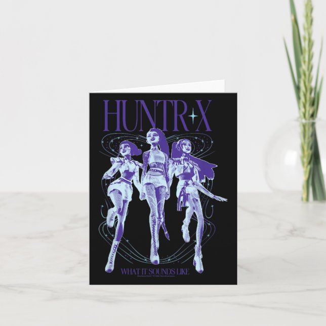 Kp Demon Hunters Halloween Huntrix What It Sounds  Card (Front)