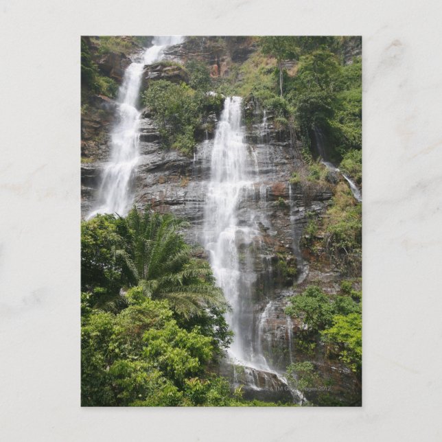 Kpalime waterfalls. Central Togo, West Africa 2 Postcard (Front)