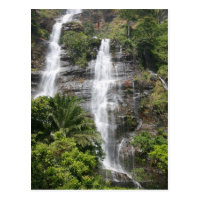 Kpalime waterfalls. Central Togo, West Africa 2 Postcard