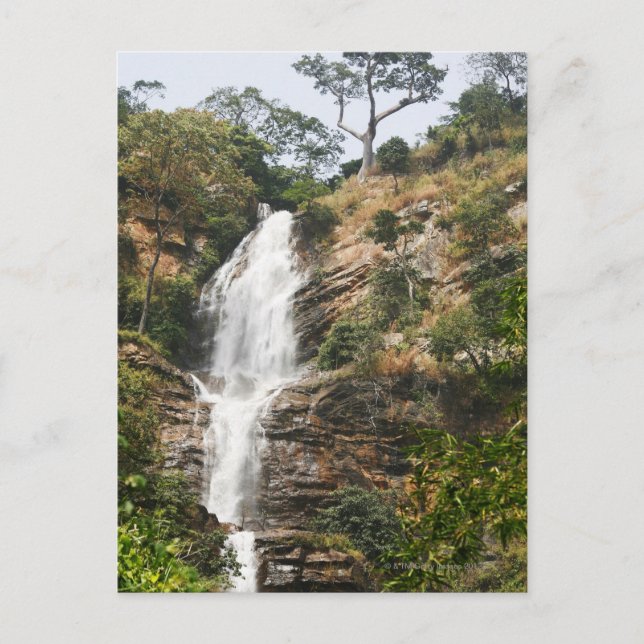 Kpalime waterfalls. Central Togo, West Africa Postcard (Front)