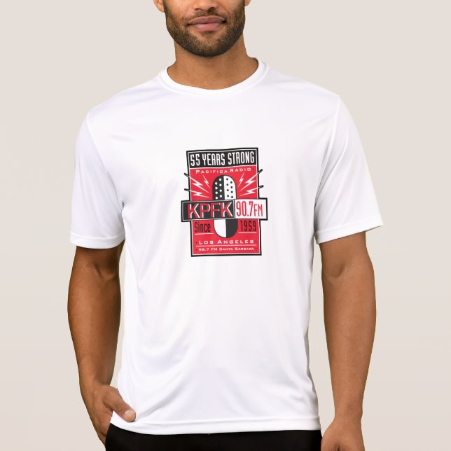 KPFK 55th Anniversary Basic T-Shirt (Front)