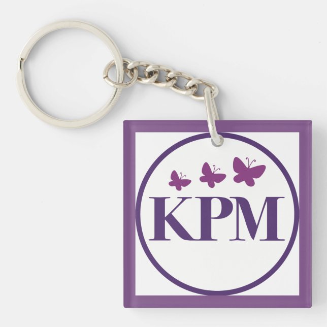 KPM Butterfly Keychain (Front)