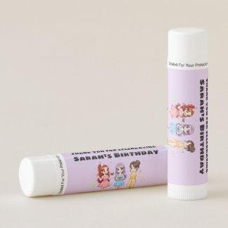 KPOP Birthday Chapstick Party Favor