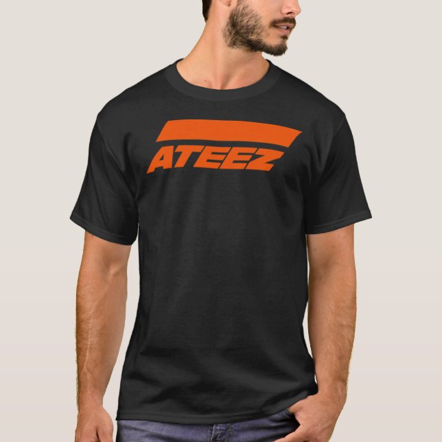 KPOP BOY GROUP ATEEZ OFFICIAL LOGO Classic T-Shirt (Front)