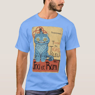 Kpop Demon Hunters Derpyigerournee duigre Bleu M10 T-Shirt