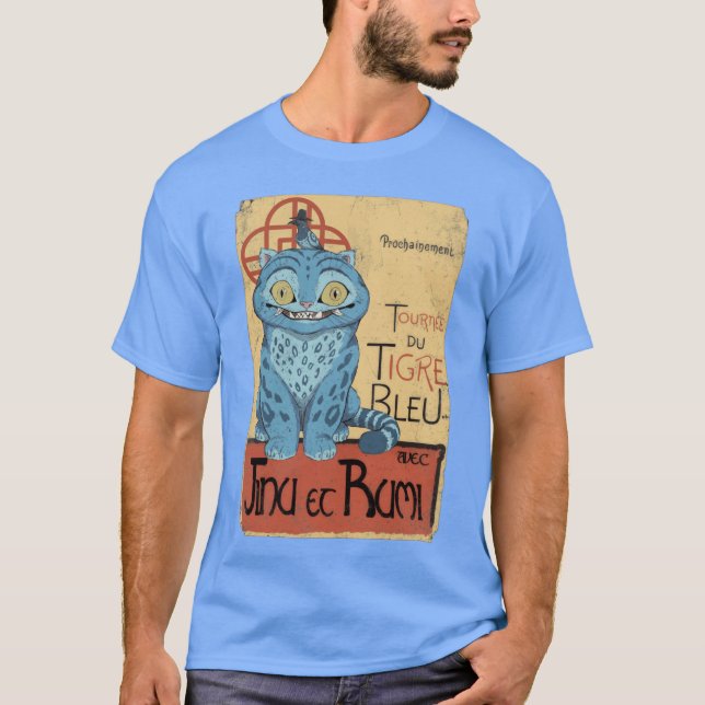 Kpop Demon Hunters Derpyigerournee duigre Bleu M10 T-Shirt (Front)