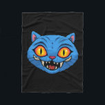 Kpop Derpy Tiger  Fleece Blanket<br><div class="desc">Kpop Derpy Tiger</div>