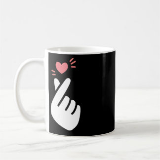 KPOP - Finger heart  Coffee Mug