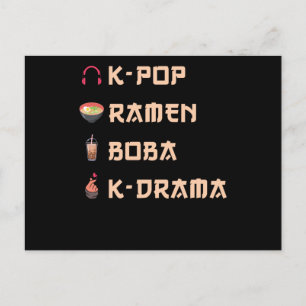 KPOP Gift Postcard